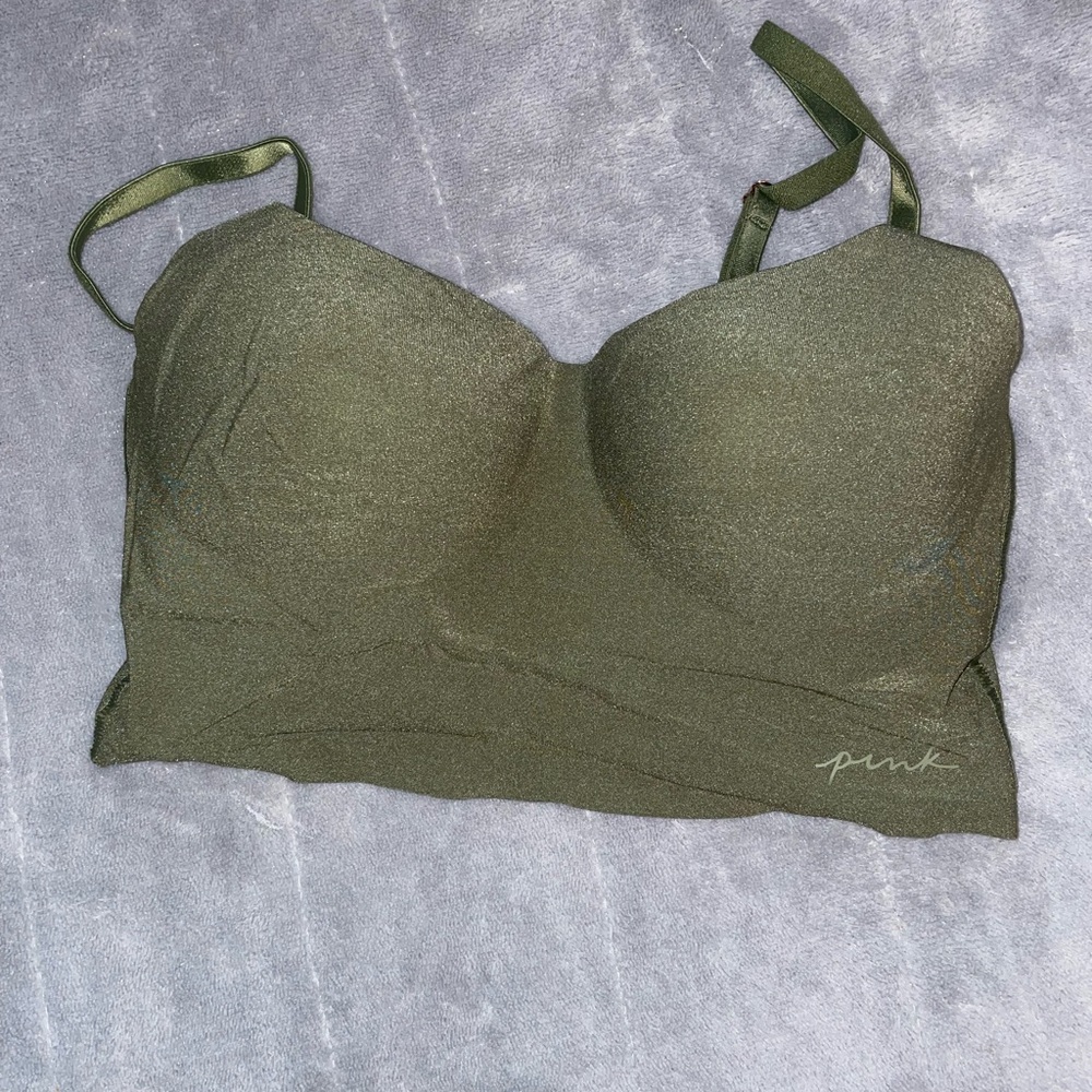 Victoria secret pink bra xs worn once